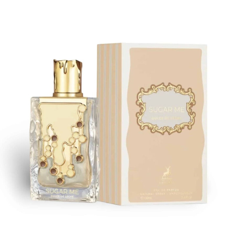 Maison Alhambra Sugar Me Dulce De Leche Eau de Parfum Unisex - Caramel, Vanilla, Tonka Bean & Almond - 3.4 oz (100ml)