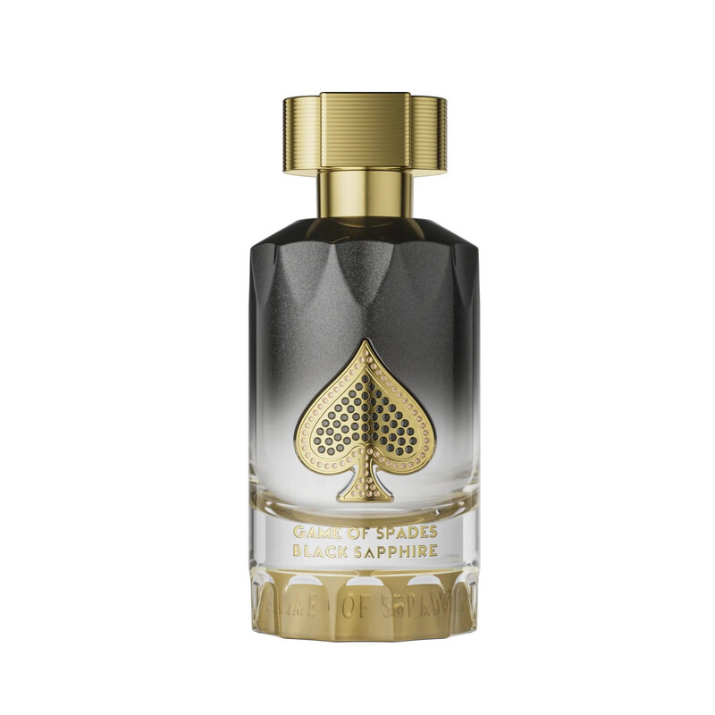 Jo Milano Paris Game of Spades Black Sapphire Eau de Parfum Unisex - Fruity Woody Scent with Pear, Bergamot & Cedar - 3.0 oz (90ml)
