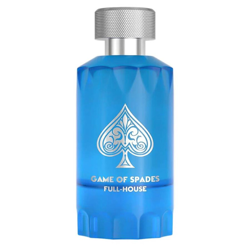 Jo Milano Game of Spades Full House Eau de Parfum Unisex - Citrus Aromatic with Bergamot, Orange, Neroli & Cinnamon - 3.4 oz (100ml)