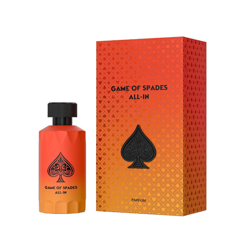 Jo Milano Game of Spades All In Eau de Parfum Unisex - Citrus Floral Scent with Blood Orange, Bergamot & Sandalwood - 3.4 oz (100ml)