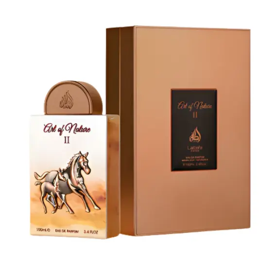 Lattafa Pride Art of Nature II Eau de Parfum Unisex - Bergamot, Rose, Cedarwood - 3.4 oz (100 ml)
