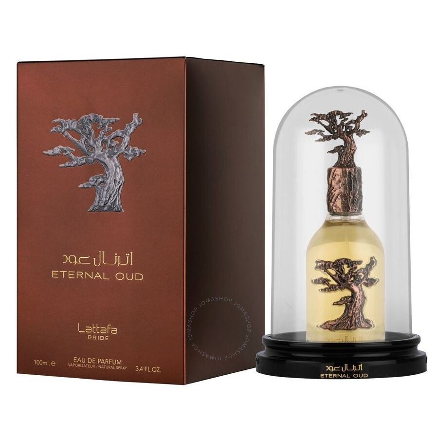 Lattafa Pride Eternal Oud Eau de Parfum Unisex - Plum, Orchid, Amber, Oud - 3.4 oz (100ml)