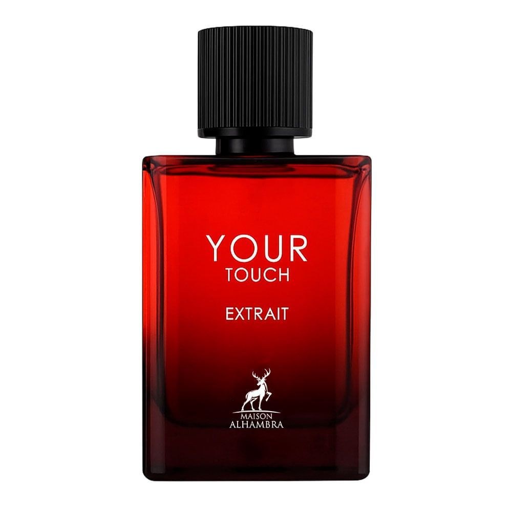 Maison Alhambra Your Touch Extrait de Parfum Unisex - Woody Aromatic Scent with Vanilla, Cedar & Pineapple - 3.4 oz (100ml)