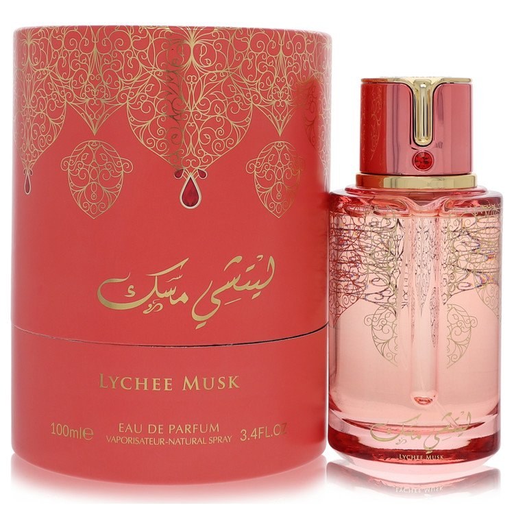 Arabiyat Prestige Lychee Musk Eau de Parfum Unisex - Fruity, Floral & Musk Notes - 3.4 oz (100ml)