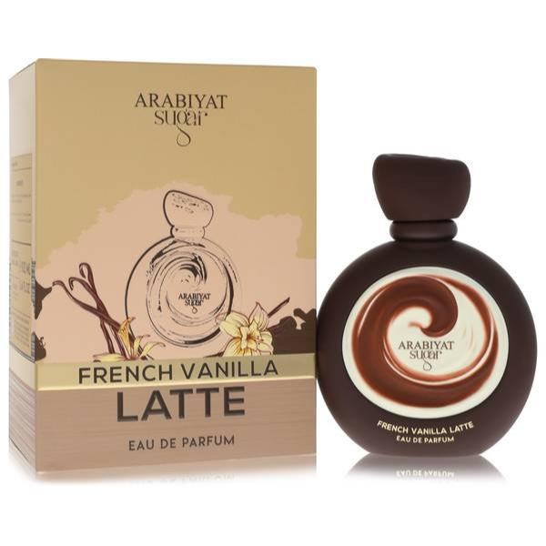 Arabiyat Sugar French Vanilla Latte Unisex Eau de Parfum (EDP) - 3.4 fl oz Long-Lasting Oriental Gourmand Citrus Unisex Fragrance with Creamy Sweetness, Vanilla Flowers