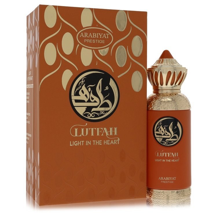 Arabiyat Prestige - Lutfah Light in the Heart Men's Eau de Parfum (EDP), 80ML Warm Spices Scent Fragrance, Single Bottle
