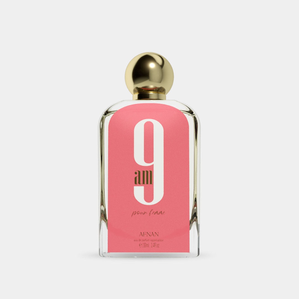 Afnan 9AM Pour Femme Eau de Parfum Spray 100ml (3.4 oz) Women's Perfume