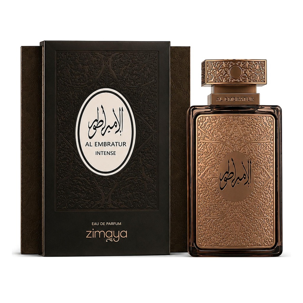 Men's Zimaya Al Embratur Elixir Eau De Parfum 100ML - Lavender Blend Fragrance with Pepper, Cardamom, Incense, Patchouli, Vanilla, Tonka Bean, Amber, Musk - Long-Lasting