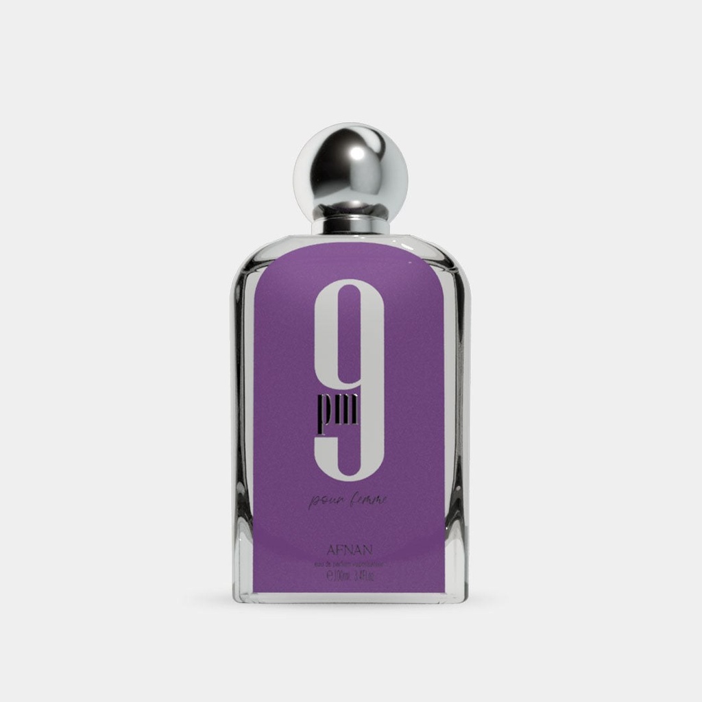 Afnan 9 PM Pour Femme Eau De Parfum, 3.4 Fl. Oz