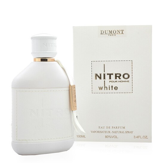 Dumont Nitro White Eau de Parfum Spray 100ml (3.4 oz) Men Perfume