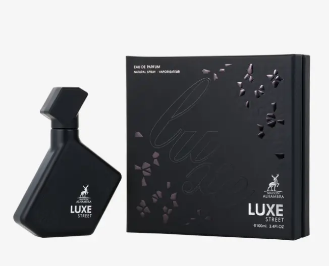 Maison Alhambra Luxe Street Eau de Parfum Unisex Citrus Spicy Amber Woody 3.4 oz (100ml)