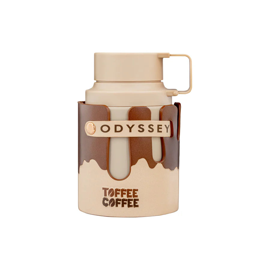 Armaf Odyssey Toffee Coffee Café Eau de Parfum for Unisex - Coffee, Toffee, Vanilla, Amber - 3.4 oz (100ml)
