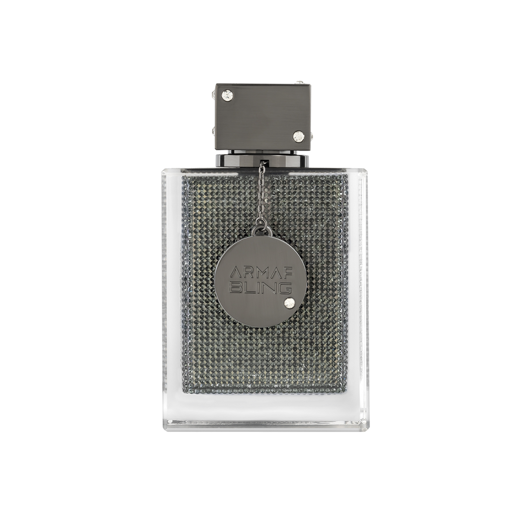 Armaf Club De Nuit Bling EDP Perfume Spray for Men - Aromatic Citrusy Fragrance, Velvet Woods, Vanilla, 3.4 oz (100ml) Single Bottle