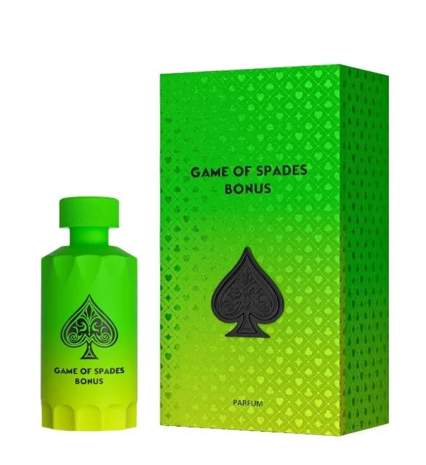 Jo Milano Game of Spades Bonus Unisex Eau de Parfum - Citrus Blend with Citron, Fig, Basil - 3.4 oz (100ml) Liquid Unisex Fragrance