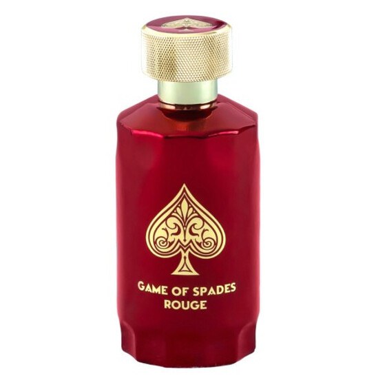 Jo Milano Game of Spades Rouge Unisex Alcohol-Free Citrus Amber Woody Eau de Parfum with Orange, Saffron Notes, 3.4 oz (100ml)