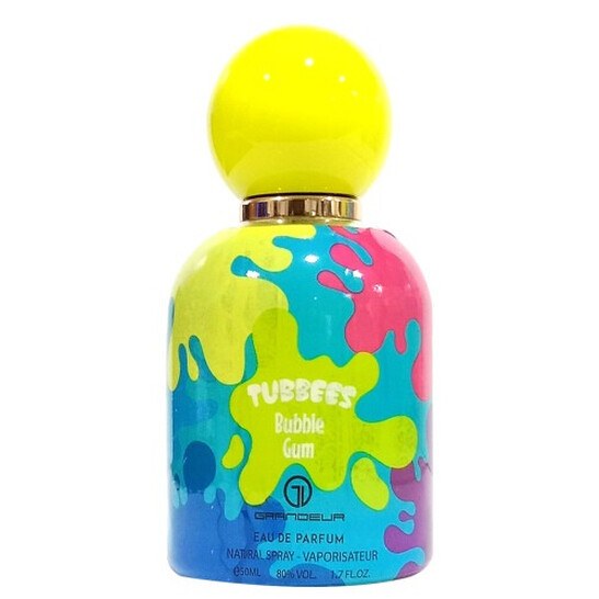 Tubbees Bubble Gum Eau De Parfum for Kids and Women 50Ml 1.7Oz Grandeur