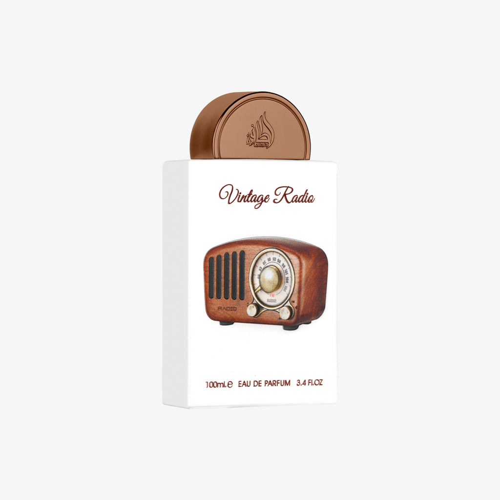 Lattafa Vintage Radio Eau de Parfum Spray 100ml (3.4 oz) Unisex Perfume