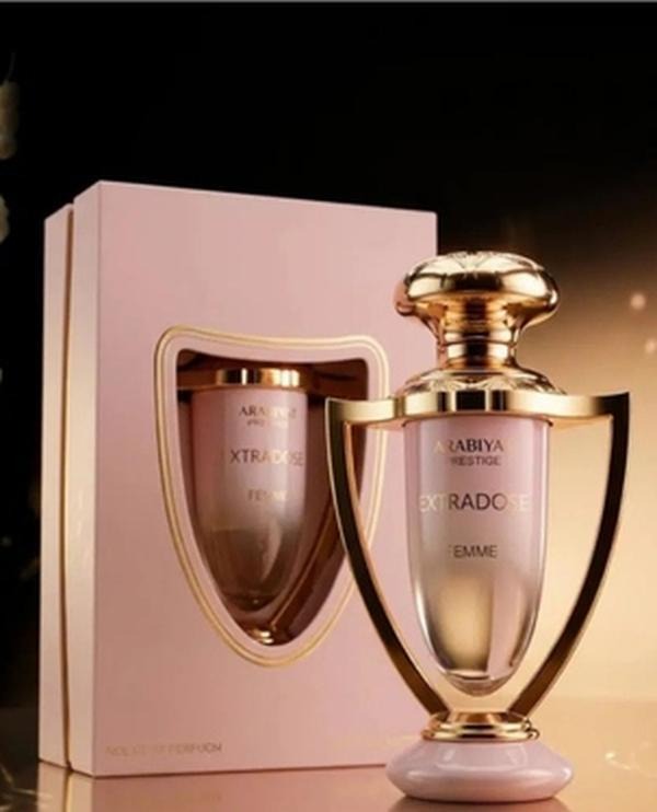 Arabiyat Prestige Extradose Femme EDP for Female, Floral Fruity Gourmand Fragrance, 3.4 oz (100ml) Standard Spray