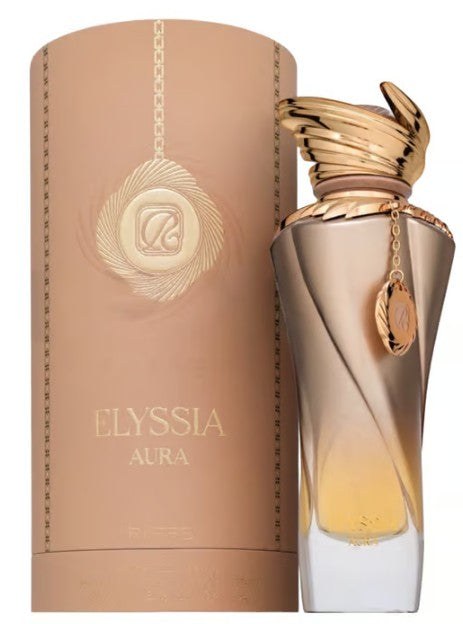 Riiffs Elyssia Aura Unisex Oriental Floral Extrait de Parfum with Natural Extracts, Cinnamon, Orange, Amber Notes, 3.4 oz (100ml)