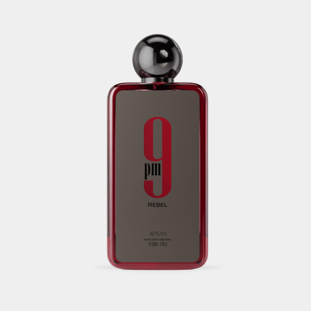 Afnan 9 PM Rebel Eau de Parfum Spray 100ml (3.4 oz) Men's Perfume