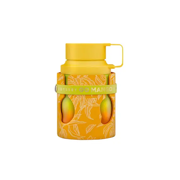 Armaf Odyssey Go Mango Eau de Parfum (EDP) - 3.4 oz (100ml) Unisex Beauty Aromatic, Fruity Tropical, Spray Type Unisex Fragrance with Gourmand Mango, Amber, Vanilla