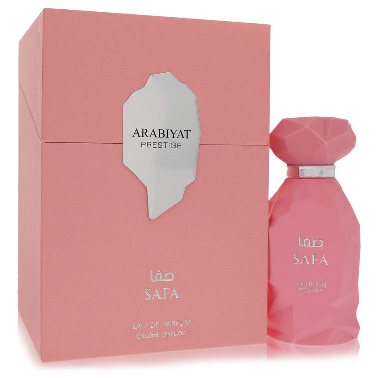 Arabiyat Prestige Safa Eau de Parfum for Women - Fruity Floral Amber Lychee Scent, Captivating Sensual Fragrances and Perfumes, 3.4 oz (100ml), Captivating Scent
