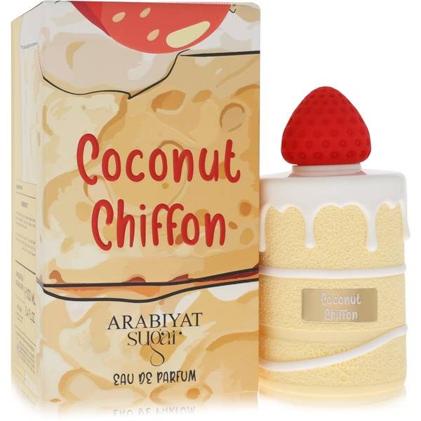 Arabiyat Prestige Sugar Coconut Chiffon Eau de Parfum Unisex - Coconut, Jasmine, Vanilla 3.4 oz (100ml)
