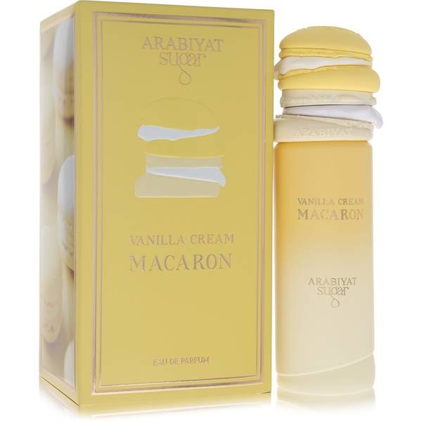 Arabiyat Unisex Sugar Vanilla Cream Macaron Eau de Parfum - Vanilla Perfumes, Gourmand Scent, Long-Lasting Body Fragrance, 3.4 fl oz (100ml) Beauty & Personal Care Product