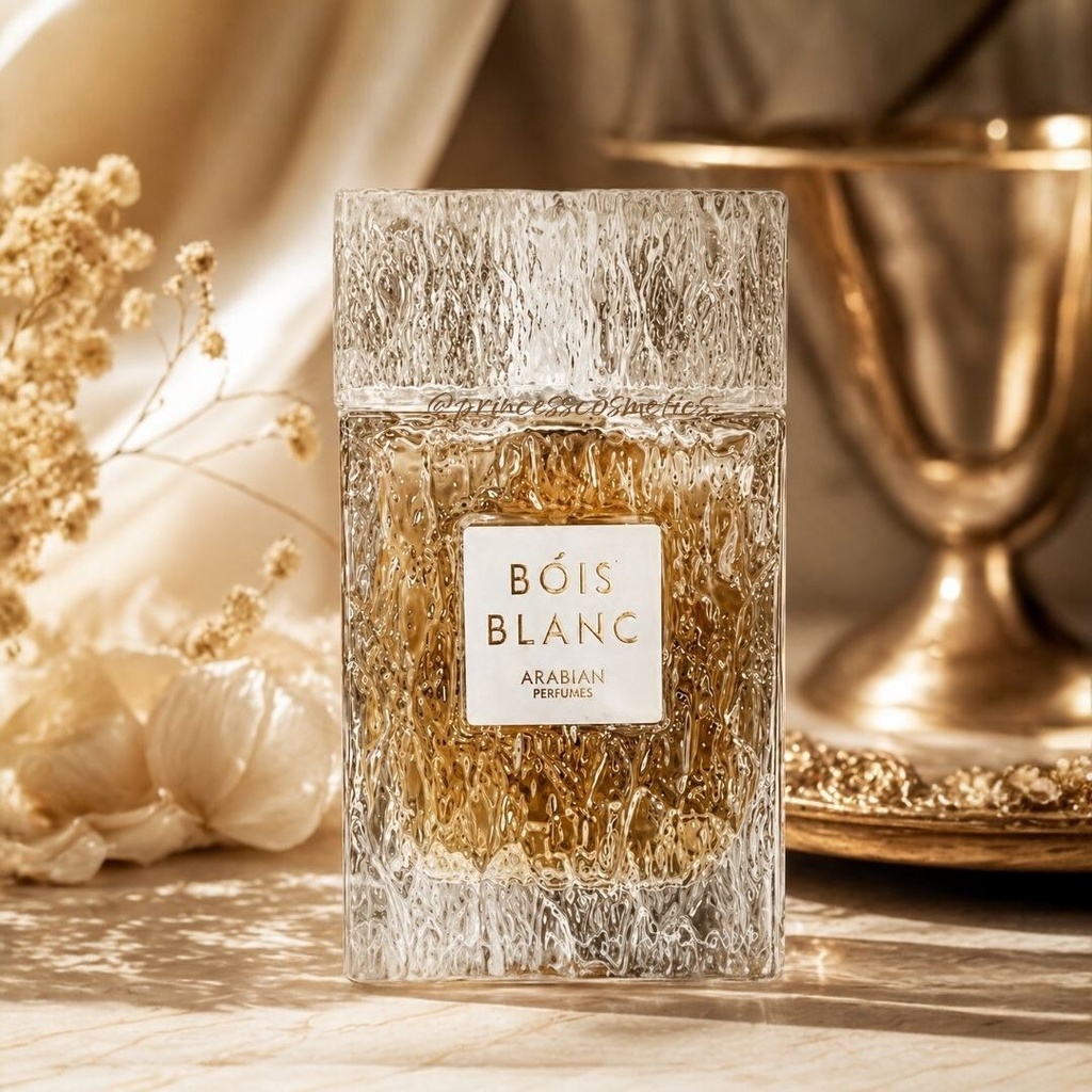 Arabiyat Prestige Bois Blanc Eau de Parfum - Unisex Fragrance - Woody Musk Perfume - 3.4 fl oz EDP Fragrance - Long-Lasting Body Scent