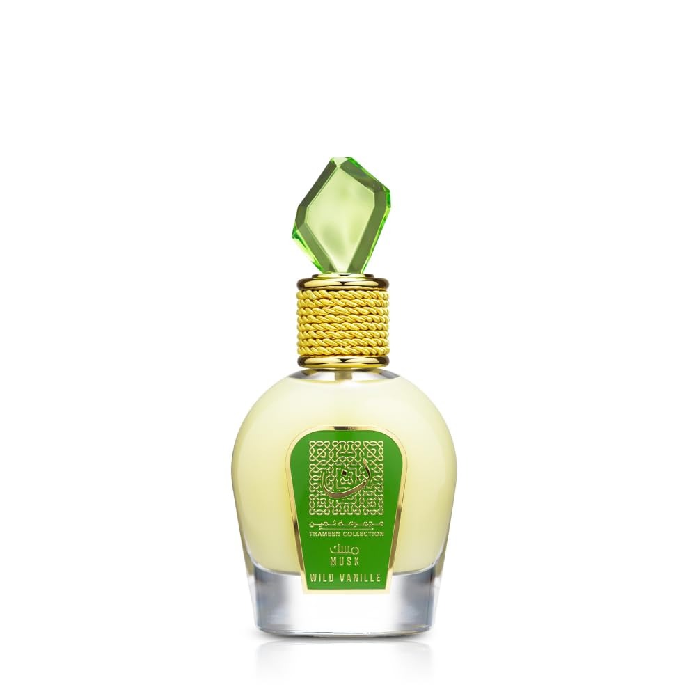 Lattafa Thameen Collection Musk Wild Vanille EDP - Women's Fragrance Spray, 3.4 oz (100ml)