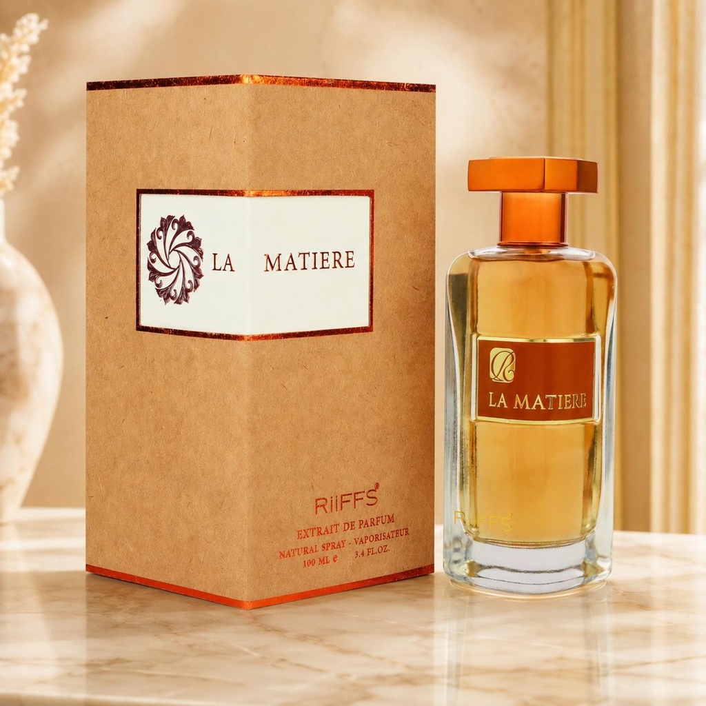 Riiffs La Matiere Extrait de Parfum Unisex Black Currant Rose Vanilla Musk 3.4 oz (100ml)