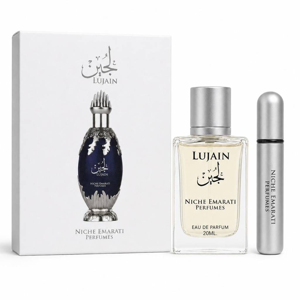 Lattafa Lujain Alcohol Base Eau De Parfum 20ML Roll-On Liquid Women's Fragrance - Pink Peppercorn, Rose, Jasmine Sambac, Tuberose, Sandalwood, Tonka, Vanilla Travel Size