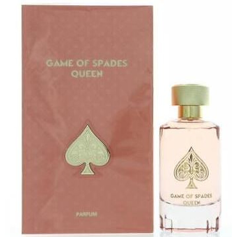 Jo Milano Game of Spades Queen Women's Eau de Parfum - Rose, Jasmine, Amber, Musk Notes, 3.4 oz (100ml)
