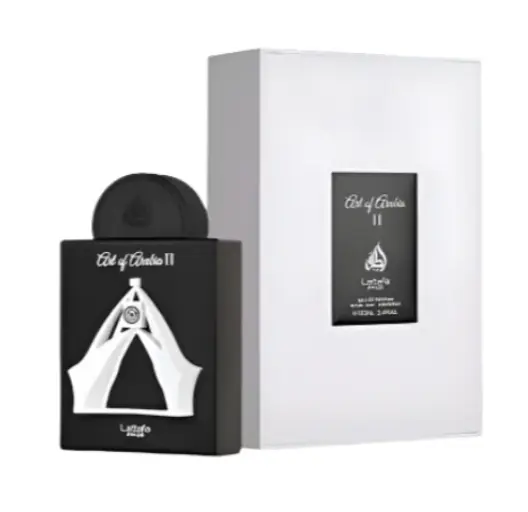 Lattafa Pride Art of Arabia II Eau de Parfum for Unisex - Oud, Vanilla & Sandalwood, 3.4 oz (100ml)