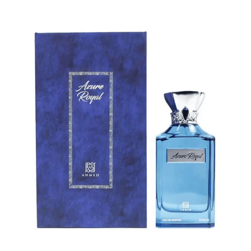 Ahmed Al Maghribi Azure Royal Eau de Parfum Spray 100ml (3.4 oz) Unisex Perfume