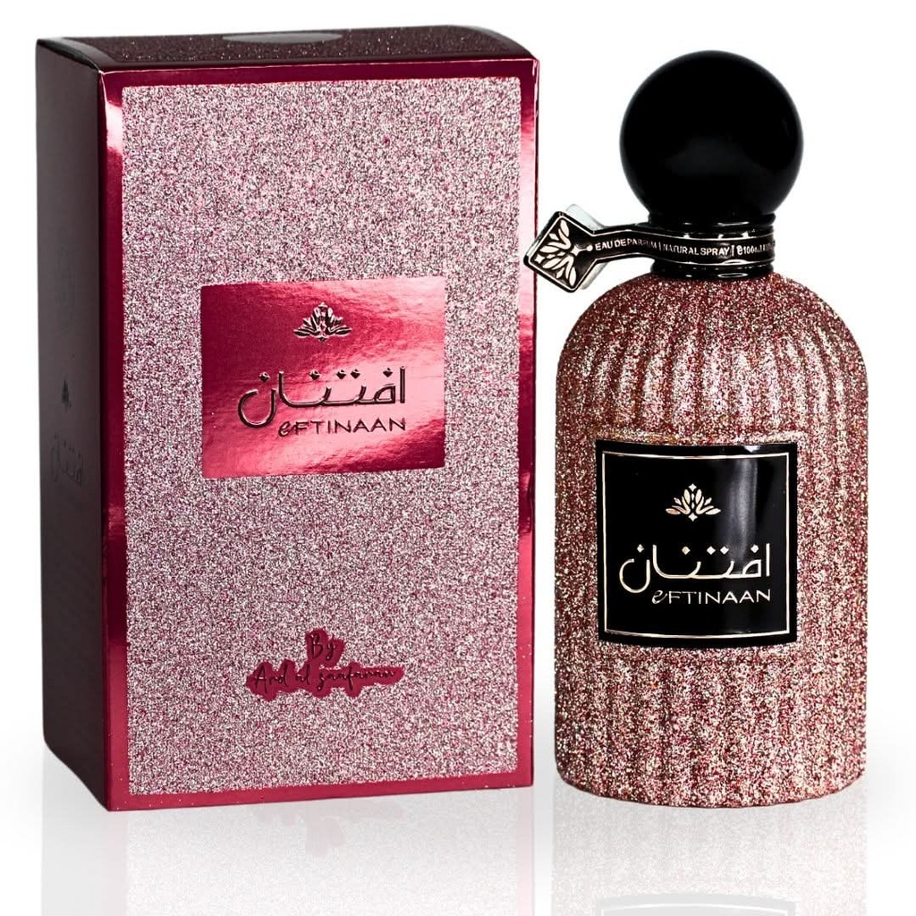 Ard Al Zaafaran Eftinaan Arabian EDP Perfume for Women - Aromatic Scent, Daily Elegance, Bergamot, Amber, Melon - 3.4 oz (100ml) Liquid Women's Fragrance