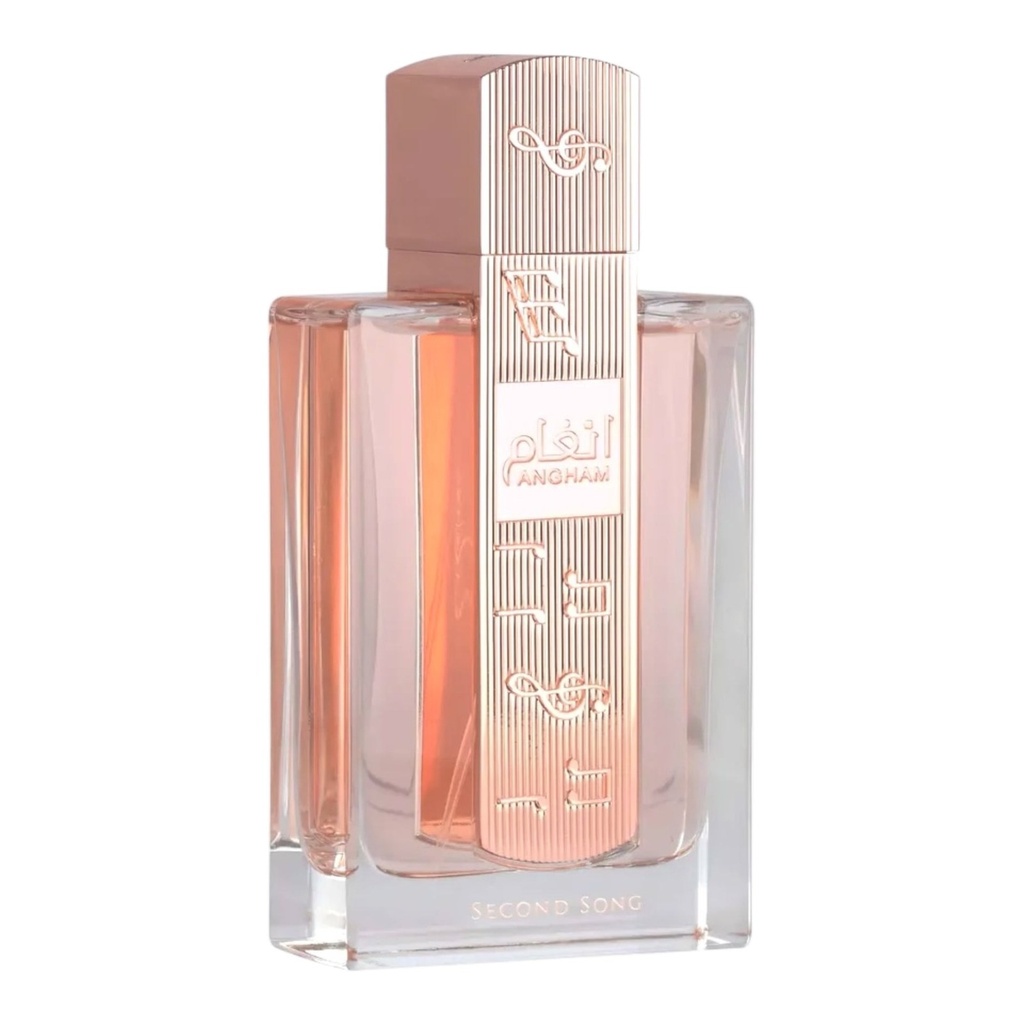 Lattafa Angham Second Song Eau de Parfum Unisex - Floral, Praline, Vanilla - 3.4 oz (100 ml)