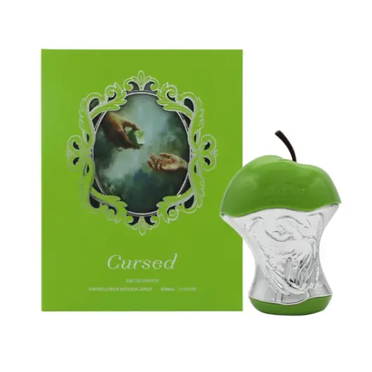 Arabiyat Prestige Cursed Eau de Parfum Unisex - Apple, Vanilla & Musk Gourmand - 3.4 oz (100ml)