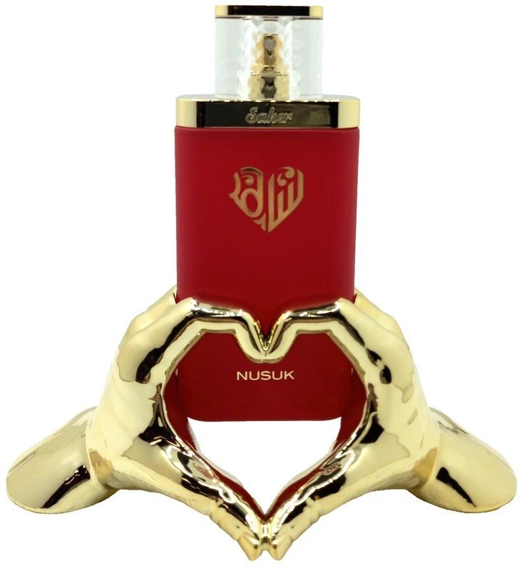 Women's Saher Extrait de Parfum - 100ml Long-Lasting Luxury Floral Fruity Amber Fragrance, with Juicy Fruit, Jasmine, Rose, Vanilla Notes, Sensual Aromatic Signature Fruit Scents for Women