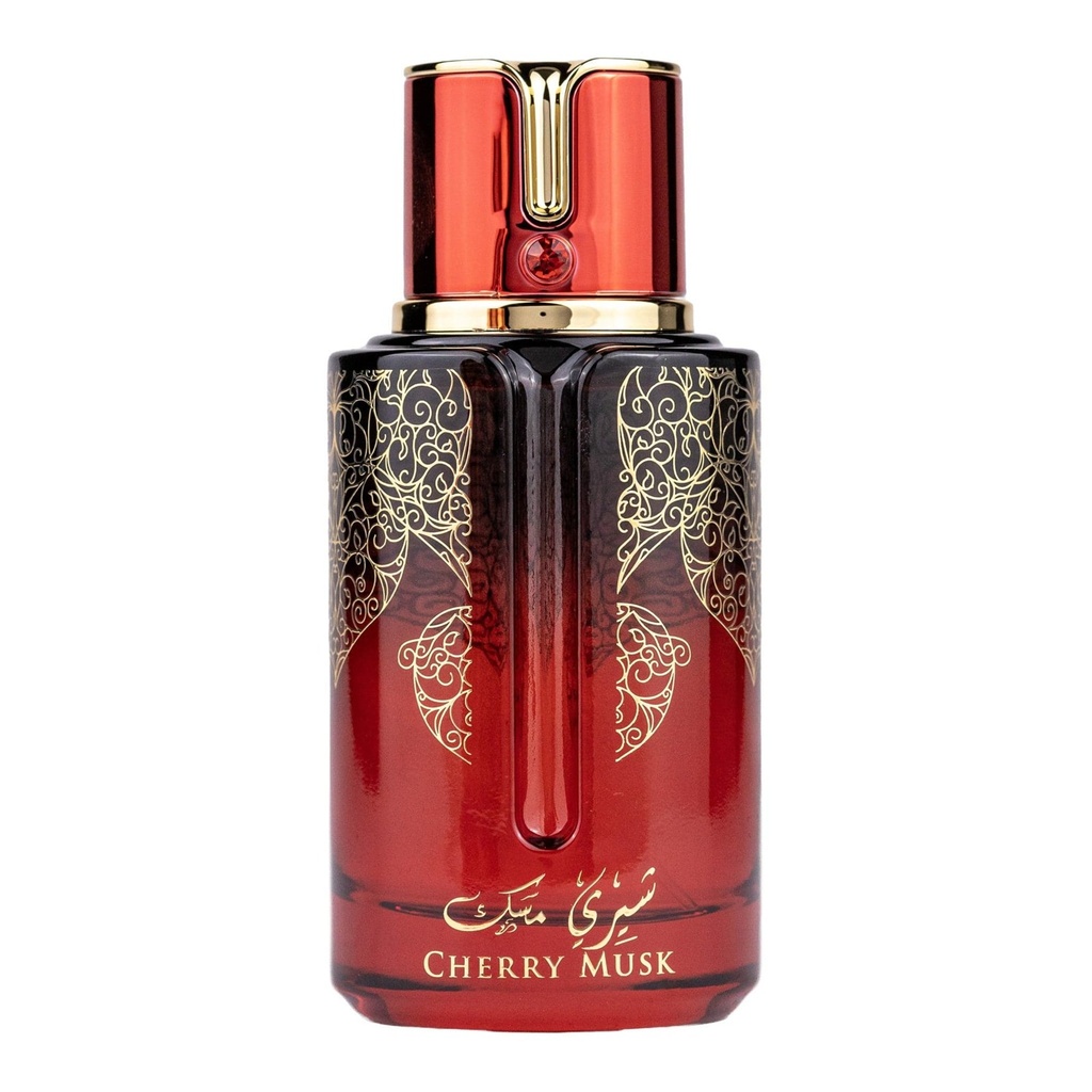 Arabiyat Prestige Cherry Musk Unisex Eau de Parfum - Cherry, Vanilla, Sandalwood, Musk Scent - 3.4 oz (100ml)
