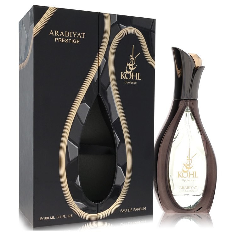 Arabiyat Prestige Kohl Opulence Eau de Parfum Unisex Alcohol-Free Woody Spicy Fragrance - Ginger & Jasmine - 3.4 oz (100ml)