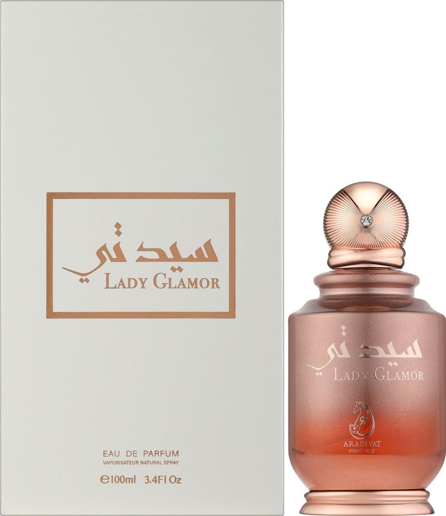 Arabiyat Prestige Sayyedaty Eau de Parfum for Women - Rose, Orange & Musk - 3.4 oz (100ml)