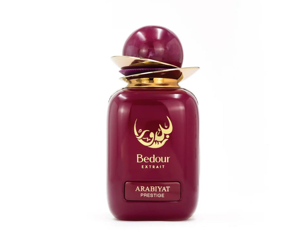 Arabiyat Prestige Bedour Extrait Eau De Parfum 100ML | Bergamot, Mandarin, White Peach, Orange Blossom, Vanilla & Cotton Candy | Long-Lasting Fragrance for Women