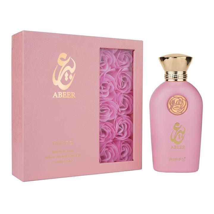 RiiFFS Abeer Extrait De Parfum 100ML Liquid Unisex Fragrance - Notes of Bergamot, Peony, Vanilla - Elegant Long-Lasting Scent